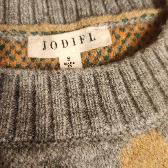 Jodifl Colorful Floral Patchwork Sweater - Picture 5 of 7